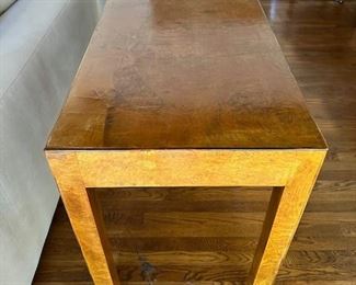 $540  Vintage Italian Walnut Side Table 54 x 19 x 29