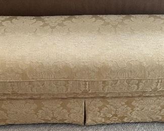 $125 - Bench ottoman (no storage). Measurements: 53" x 26" x 18"