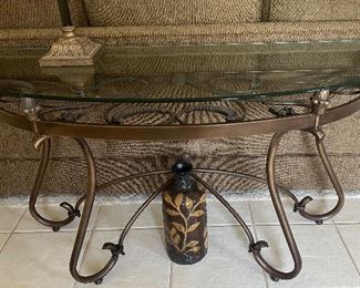 $85 - Console table. Measurements: 52" x 29"