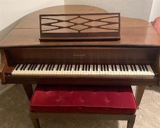 Kimball baby grand piano. $300 is our best with offer.