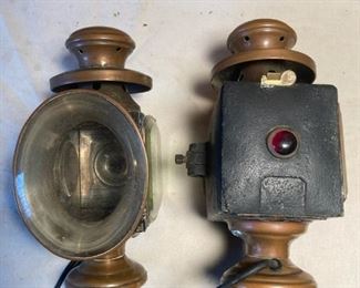 Antique Carriage Lamps
