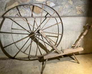 Antique Spinning Wheel