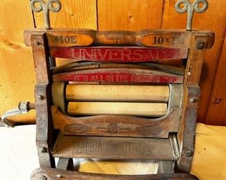 Antique Universal Washboard