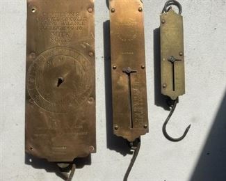 Brass Hanging Scales