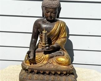 Bronze Buddha 20 Tall