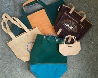 Canvas Woven Totes  Bags