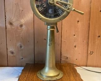 Chadburns Liverpool London Doublefaced Ships Order Telegraph