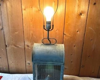 Combo Oil And Electric Lamp