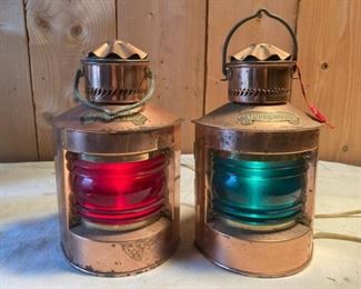 Decorative Port Starboard Lights