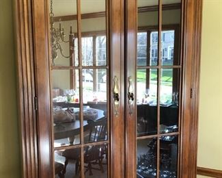 PART OF 3 PIECE SET HAS PAIR OF MATCHING BOOKCASES