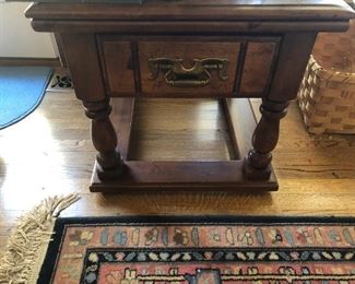 PAIR OF END TABLES