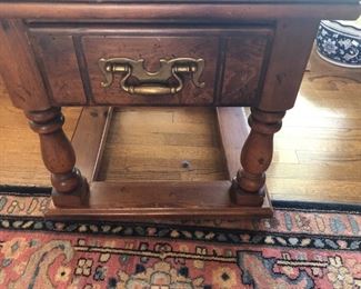 SET OF 4 PIECE TABLES  PAIR OF END TABLES