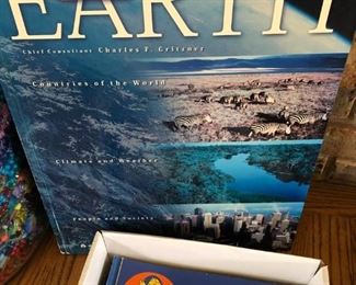 LARGE EARTH BOOK WITH CD