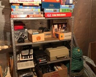 GAMES AND OFFICE CALCULATORS, TENT & COT
