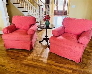 Pair of Highland House club chairs