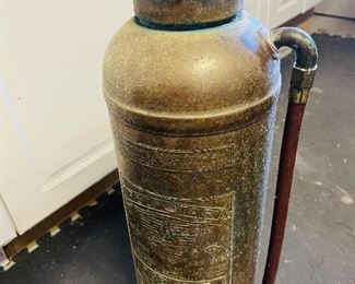 Antique fire extinguisher