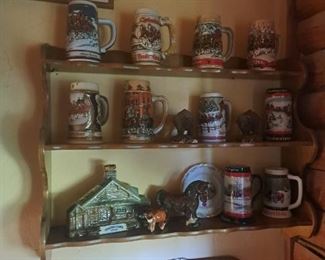 Budweiser Beer Mugs