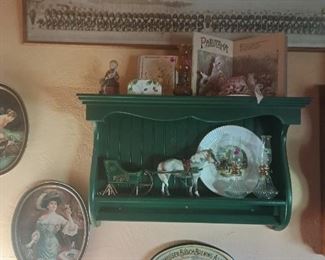 Breyer horse with wagon