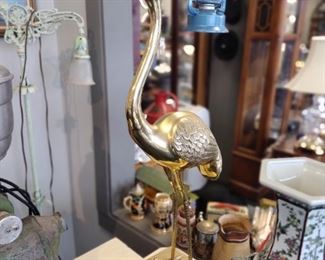 awesome brass crane