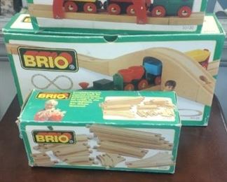 brio sweden made train set