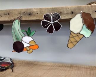 stained glass sun catchers