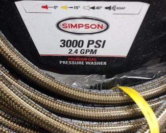 simpson 3000 power washe