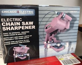 chain saw sharpener
