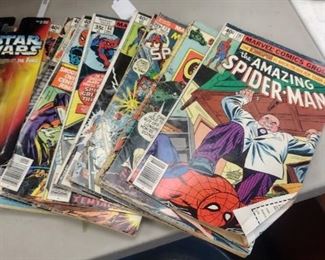vintage comics and starwars
