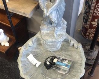 monster 3 part fountain with pump Very nice piece