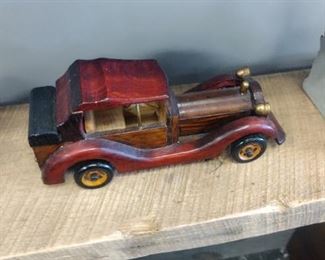 wood model cars & trucks
