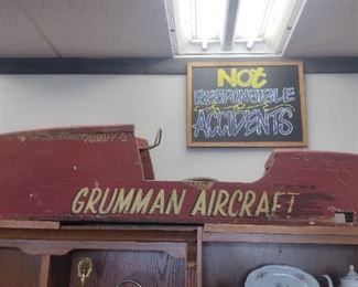 AWESOME 1959 Grumman Aircraft soap box derby car.