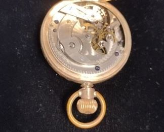 Longines 12k GF pocketwatch 17jeweles