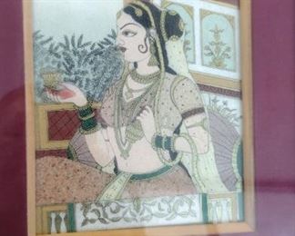 Persian art made of real gemstones