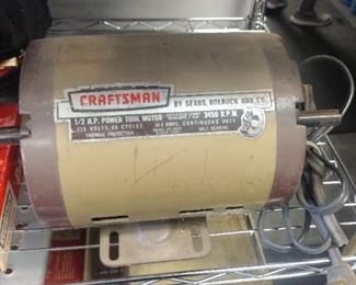 NOS craftsman table saw etc electric motor.