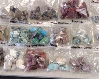 gemstone collection ( my daughters feet not included)