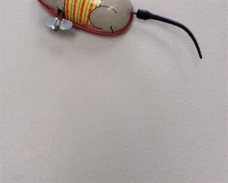 vintage wind up mouse