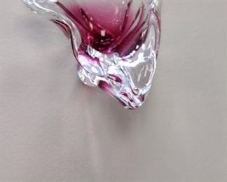 Cranberry art glass