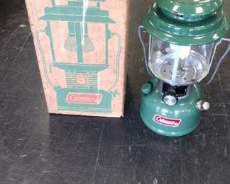 1974 coleman lantern with box LIKE NEW
