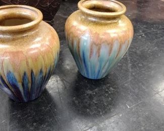 ceramic painted vases