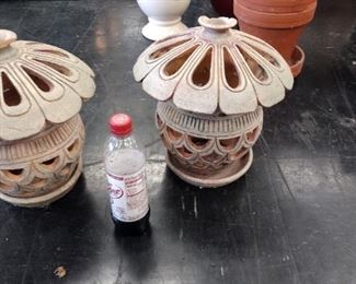 decorative concrete lanterns
