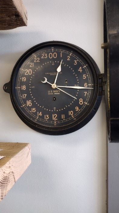 Chelsea clock co us naval 24 hour clock 