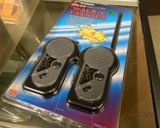 walkie talkies