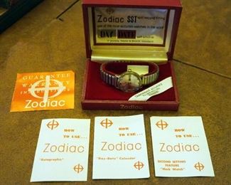 Vintage Zodiac SST Mens Wristwatch