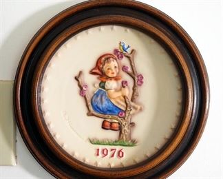 Goebel Hummel Annual Plate Collection, Includes 1975, 1976, 1977, and 1980