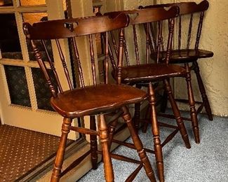 SET OF 4 STOOLS