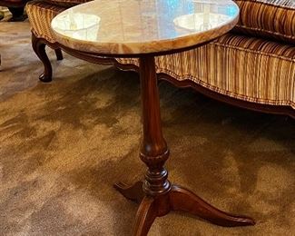 MARBLE TOP DRINKS TABLES