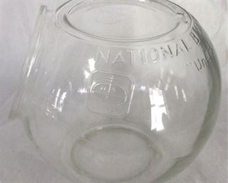 4 - National Biscuit Company Glass Jar - 10 x 9
