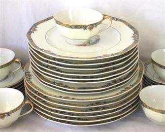 62 - 29 piece Theodore Haviland China Set
