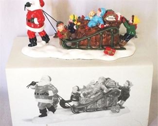 89 - Dept 56 Santa's Coming To Town 1996 In Box
