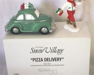 97 - Dept 56 Pizza Delivery In Box
